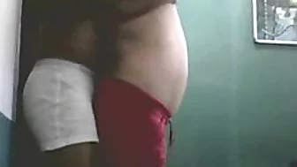 Desi aunty with stepson’s friend