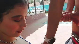 Big juicy cock inside my mouth - Deep throat - Porn in Spanish
