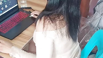 Desi Girl Call center agent fuck by delivery rider