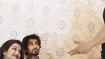 Desi Wife Shared With Husband’s Friend and Jumped into Threesome
