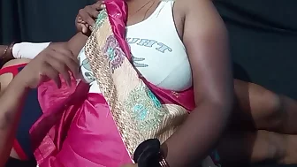 Desi Wife Wearing New Saree She Told Her Hubby Hot Fucking