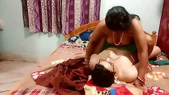 Desi Bhabhi Fucked By Neighbor On Bed