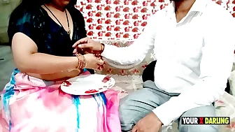 Raakhi Indian Stepsister Tie Raakhi and Fucked with Her Stepbro with the exchange of gift