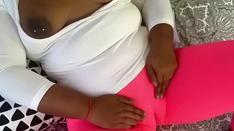 Indian Bbw Desi Finger Bangs Herself In Her Gym Clothes Pov