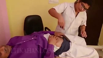 Desi nurse fucked by patients black cock, hindi comedy sex