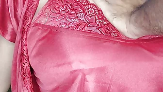 Indian Sex video of Beautiful Housewife Wearing Hot Nighty Night Dress