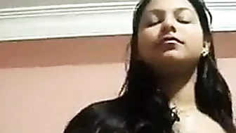 big girl with big tits sucking and fucking