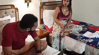 A Stylish Desi Woman With His Fiance In A Hotel Room For Superb Scenes With Clear Hindi Audio - Honey Moon