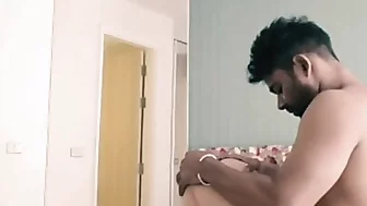 Desi girlfriend fucked nicely in a hotel room on Valentine's Day