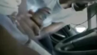 desi-malaysian tamil girl giving bj in car
