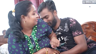 Desi Mallu Aunty enjoys his neighbor's Big Dick when she is all alone at home ( Hindi Audio )