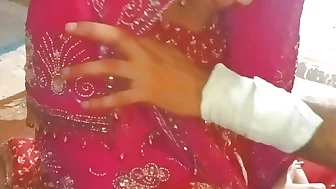 Telugu-Lovers Full Anal Desi Hot Wife Fucked Hard By Husband During First Night Of Wedding Clear Voice Hindi audio.