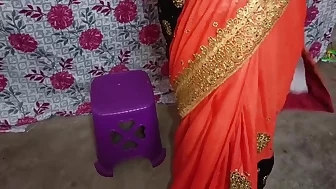 Bengali Sonali Hot Bhabhi Ko Sari Pehena Ke Chudai Kiya