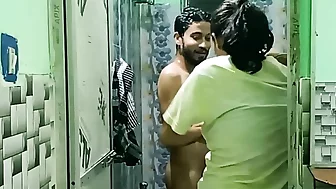 Indian beautiful girl best hot sex with stepsister husband!! with clear Hindi talking