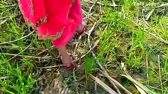 Indian Desi village bhabhi outdoor fucking