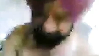 desi- horny sardar and sardarni couple with very loud moan