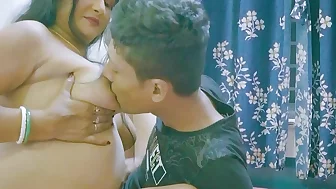 Hot Indian MILF Teaching Step son how to Fuck