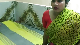 Bengali Boudi Sex with clear Bangla audio! Cheating sex with Boss wife!