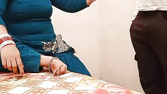 Stepmom Stop Her Randibaaj Stepson For Randibaaji And Offer Him To Her Pussy