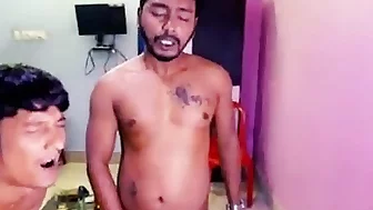 Indian Girl has threesome Hardcore sex