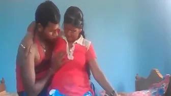 Horny desi north indian couple fucking blue film style