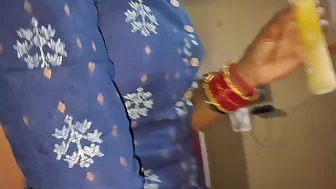 Bhabhi Oily Massaged Big Cock And Blowjob