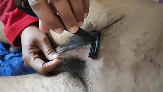 Indian Sister Shaved My Private Hair Perfectly In Desi Style